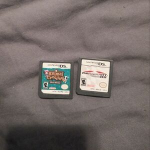 ❌sold❌ Animal Crossing and Mario Kart DS